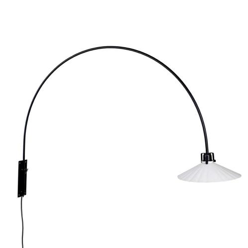 Vegglampe Anita - Antikk Hvit/Svart - L140 x H100 cm - KUN HENTING - www.frokenfraken.se