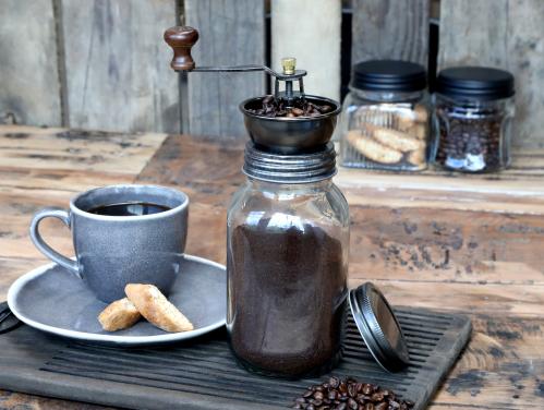 Kaffekvern - Med ekstra lås - 28 x Ø9 cm - www.frokenfraken.se