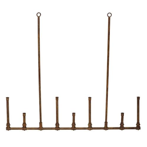 Hengende lysestake - Takkrone Røret - 120 x 102 cm - www.frokenfraken.se