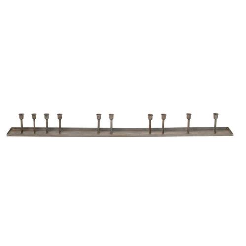 Lysstake - Bordlysstake 10 lys - 120 x 12 cm - www.frokenfraken.se