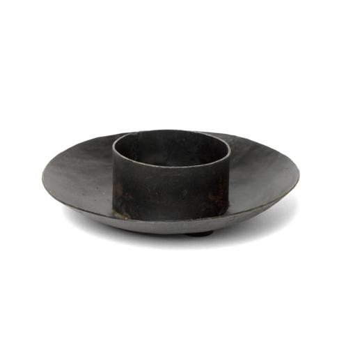 XXX_UTGÅTT_Lys holder for liten varmelampe - Resirkulert jern - 10 cm - www.frokenfraken.se