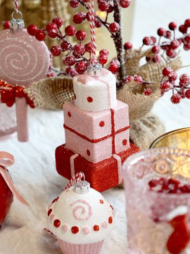 Julekule - Godteri - Julegaver - 11 x 6 x 6 cm - www.frokenfraken.se