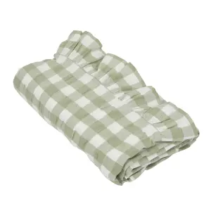 Duk - LISA - GRÖN - 140 X 250 CM - www.frokenfraken.se