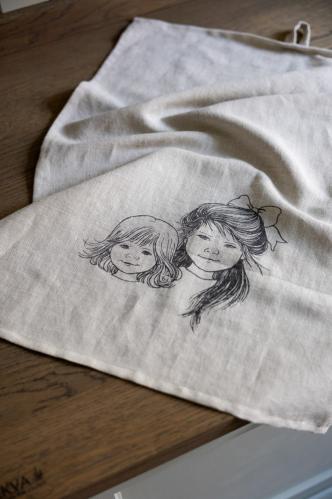 Kökshandduk - Madicken - Kapittel 2 - 45 x 60 cm - www.frokenfraken.se