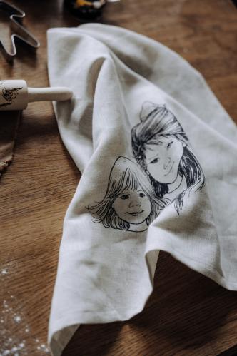 Kökshandduk - Madicken - Kapittel 2 - 45 x 60 cm - www.frokenfraken.se