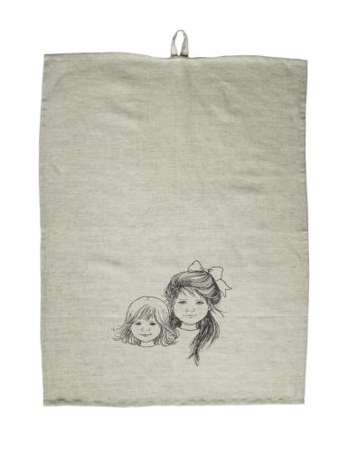 Kökshandduk - Madicken - Kapittel 2 - 45 x 60 cm - www.frokenfraken.se