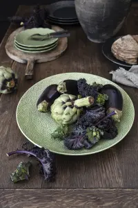 Orient Fruktfat Grønn - Ø35 cm - www.frokenfraken.se