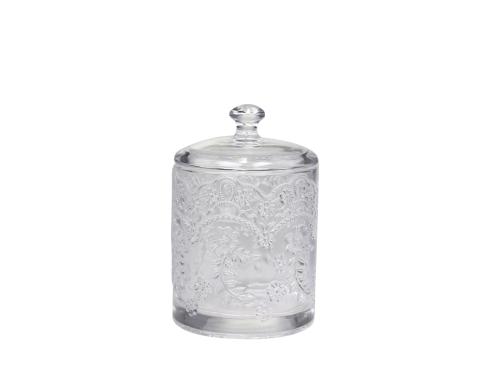 Glasboks med lokk - 14 x Ø9 cm - www.frokenfraken.se