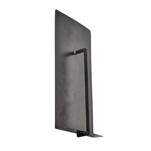 Veggmontering - For kronelys - Svart - Metall - 22 x 5 x 42 cm - www.frokenfraken.se