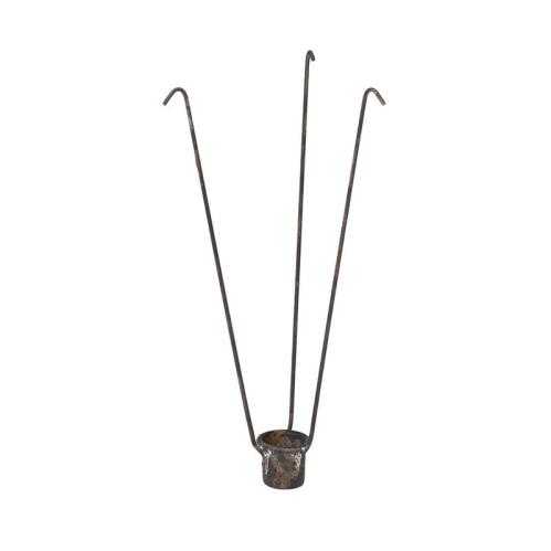 Lysholder for rustik lys til vase - 22,5 cm - www.frokenfraken.se