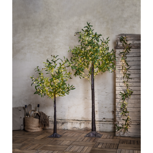 Dekorativt tre - Oliven - Belysning - 120 cm - www.frokenfraken.se