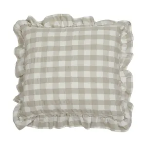 Putetrekk - LISA - LIN - 48 X 48 CM - www.frokenfraken.se