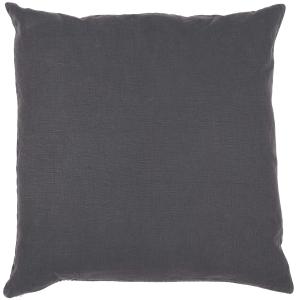 Kuddfodral - Linne - Antrasitt - 50 x 50 cm - www.frokenfraken.se