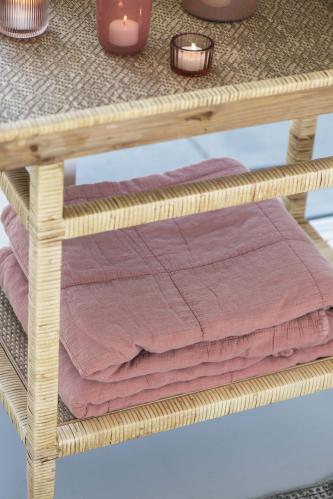 Overkast - Dobbeltseng - Faded Rose - 240 x 240 cm - www.frokenfraken.se