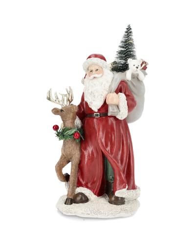 Nisse med Rein – LED – 22 x 11 x 12 cm - www.frokenfraken.se