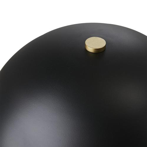 Bordslampe M - Sopp - Svart - Ø15/31 x 38 cm - www.frokenfraken.se