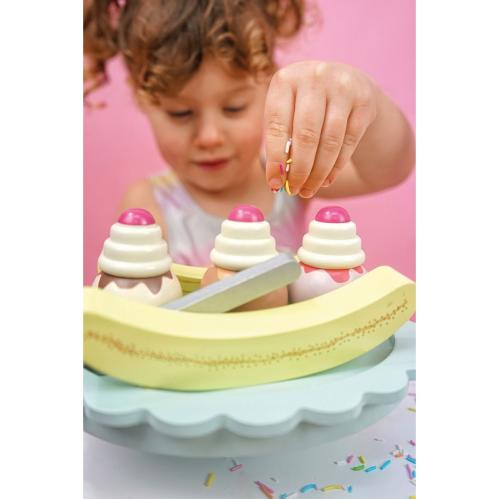 Treleke - Bananasplitt - www.frokenfraken.se