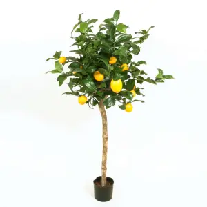 Citrusträd - Citron - Konstväxt - 110 cm - www.frokenfraken.se