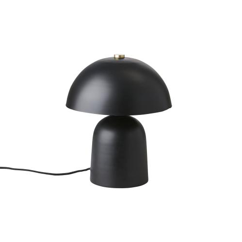 Bordslampe S - Sopp - Svart - Ø15/25 x 30 cm - www.frokenfraken.se