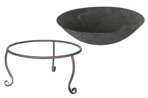 Eldkorg - Eldfat - metall - Ø65 - www.frokenfraken.se