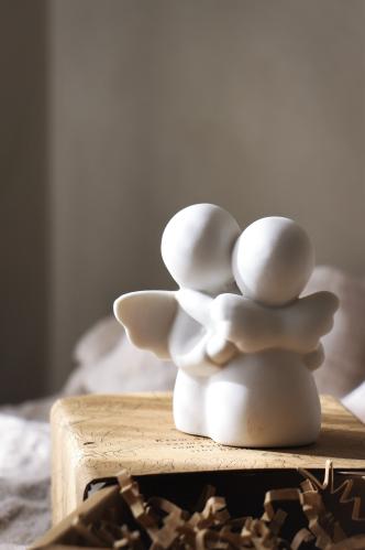 Ängel - Klem - gaveeske - 6,7 x 4 x 8 CM - www.frokenfraken.se