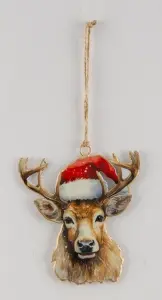 Julekule - Hengende - Rein - Keramikk - 10 x 9 cm - www.frokenfraken.se