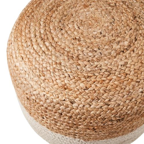 Sittepuff - Natur/elfenben - Ø40 x 35 cm - www.frokenfraken.se