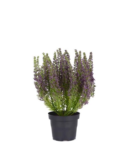 Ljung Lila - Kunstig Plante - 28 cm - www.frokenfraken.se
