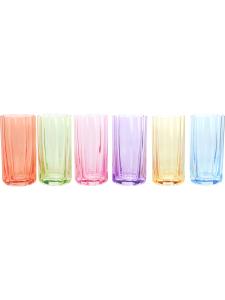 Glass/Drikkeglass – 6 farger – Ø7,5 x 15 cm - www.frokenfraken.se
