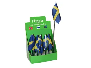 Teleskopflagg Sverige - www.frokenfraken.se