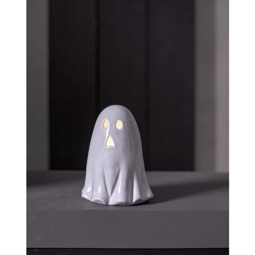Lyslykt - LED - Spøkelse - 10 x 12 x 9 cm - www.frokenfraken.se