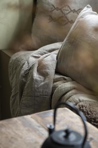 Plaid - Lys Taupe - 130 x 180 cm - www.frokenfraken.se