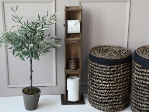 Toalettpapirholder for gulvet - Mursteinsform - 95 cm - www.frokenfraken.se