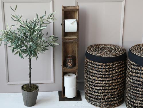 Toalettpapirholder for gulvet - Mursteinsform - 95 cm - www.frokenfraken.se