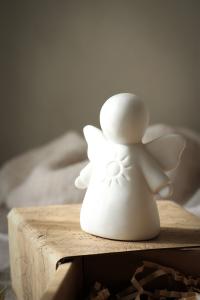 Ängel - Vennskap - 6,5 x 3,6 x 8 CM - www.frokenfraken.se