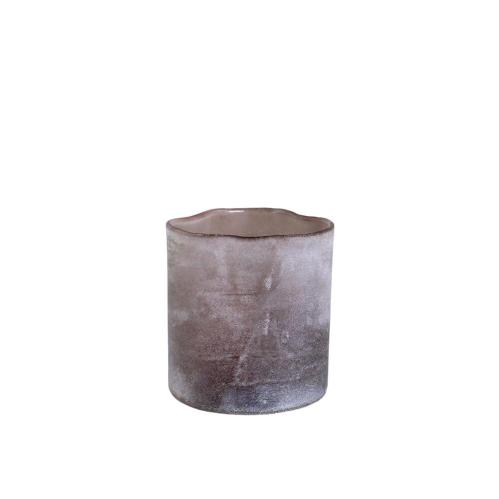 Lyslykt Ebba Stor - Brun - Ø12 x H13 cm - www.frokenfraken.se