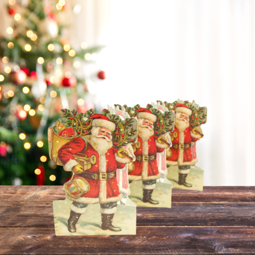 Pappersrad - Nostalgitomte - 14 x 54 cm - www.frokenfraken.se