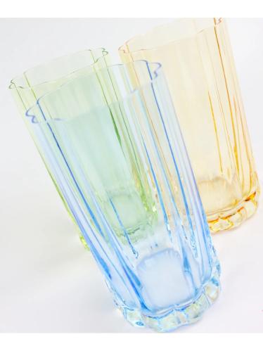 Glass/Drikkeglass – 6 farger – Ø7,5 x 15 cm - www.frokenfraken.se