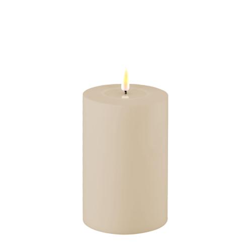 Batterilys - Blokklys - Dust Sand - Real Flame - Utendørs - 10 x 15 cm - www.frokenfraken.se