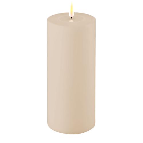Batterilys - Blokklys - Dust Sand - Real Flame - Utendørs - 10 x 20 cm - www.frokenfraken.se