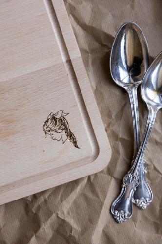 Skjærebrett - Madicken - Kapittel 1 - 31 x 23 x 2 cm - www.frokenfraken.se