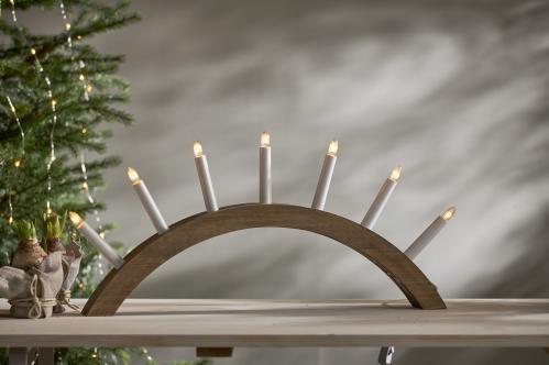 Adventsljusstake Aura - 29 cm - www.frokenfraken.se