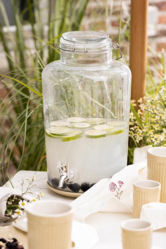 Drykkedispenser med tappekran - 36 cm - www.frokenfraken.se