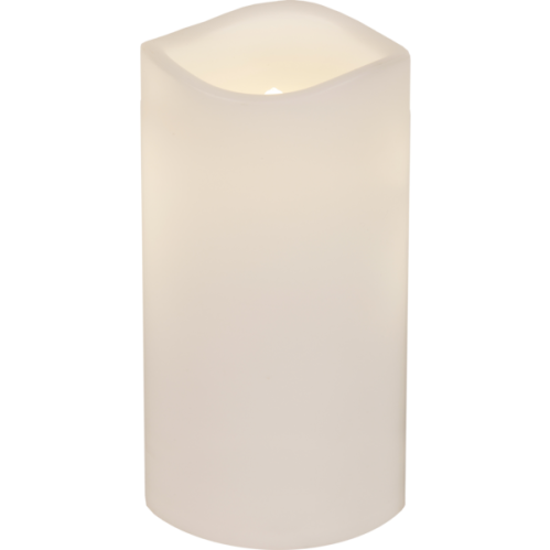 Batterilys LED - 7,5 x 15 cm - Utendørs - Timer - www.frokenfraken.se