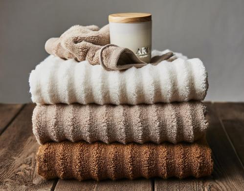 Håndkle - Cognac Brown - 100 x 50 cm - www.frokenfraken.se