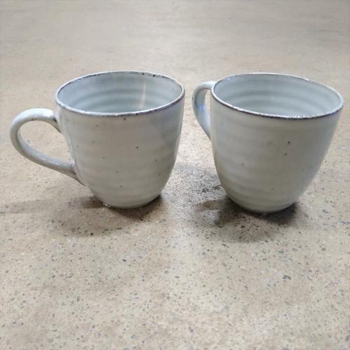 Mugg - Rustikk - Grå/Blå 9 x 9 cm - www.frokenfraken.se