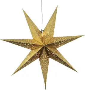 Adventsstjerne - Papir Dot - 70 cm - www.frokenfraken.se