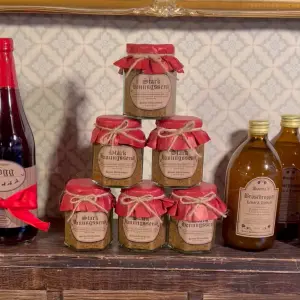 Stark Honningssennep med rødt lokk - 190 g - www.frokenfraken.se