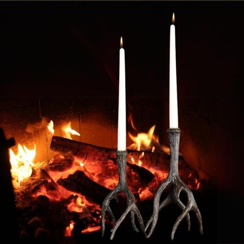Lysstake - Reinhorn - Brunsvart - 29 cm - 1stk - www.frokenfraken.se