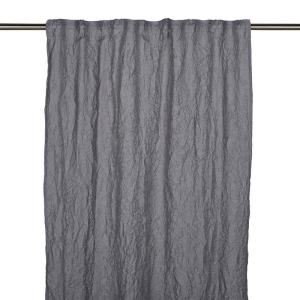 Gardiner - Multiband - Skrynklig - Grå - 2 X 130 X 280cm - www.frokenfraken.se